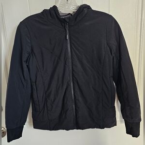 ATHLETA GIRL Black Jump To It Jacket - Medium 8/10